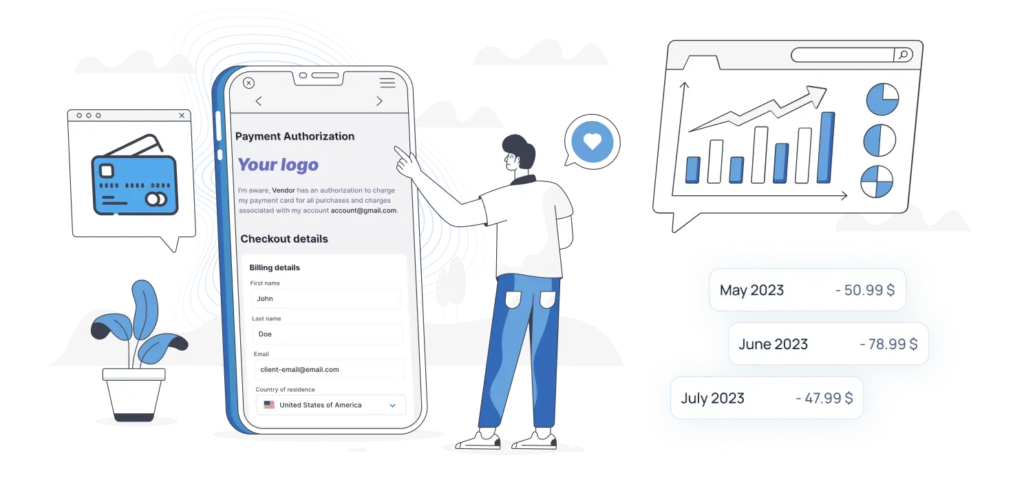 ease of use and convenient billing process